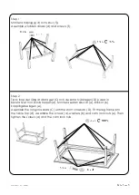 Предварительный просмотр 3 страницы Rowico FILIPPA 113714 Assembly Instruction