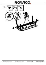 Предварительный просмотр 5 страницы Rowico GRAHAM 118930 Assembly Instruction