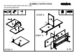 Предварительный просмотр 5 страницы Rowico Rosswood sideboard 124 118691 Assembly Instruction Manual