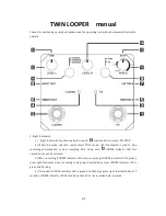 Предварительный просмотр 1 страницы Rowin TWIN LOOPER User Manual