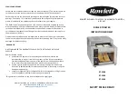 Rowlett RT-1300 Instruction Booklet preview