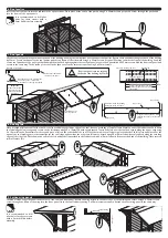 Предварительный просмотр 3 страницы Rowlinson Garden Products Eaton Summerhouse Assembly Instructions