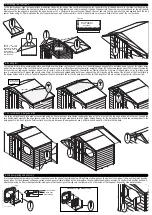 Предварительный просмотр 3 страницы Rowlinson Garden Products Hideaway Assembly Instructions