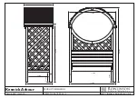Rowlinson Garden Products Keswick Arbour Assembly Instructions preview