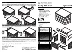 Предварительный просмотр 1 страницы Rowlinson Garden Products Overlap Patio Chest Assembly Instructions