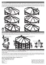 Preview for 4 page of Rowlinson Garden Products Ryton 8’x6’ Assembly Instructions