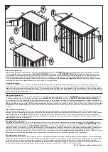 Preview for 5 page of Rowlinson Garden Products SS438 Assembly Instructions