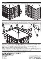 Предварительный просмотр 8 страницы Rowlinson Clarendon Assembly Instructions Manual