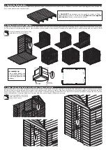 Предварительный просмотр 2 страницы Rowlinson Premiere Shiplap Modular Shed Assembly Instructions