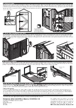 Предварительный просмотр 4 страницы Rowlinson Premiere Shiplap Modular Shed Assembly Instructions