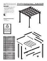 Rowlinson SS227B Assembly Instructions preview