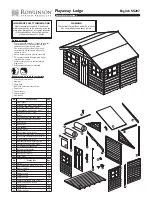 Rowlinson SS287 Assembly Instructions preview