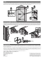 Preview for 4 page of Rowlinson SS405 Assembly Instructions