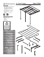 Rowlinson St. Tropez Assembly Instructions Manual preview