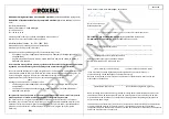 Предварительный просмотр 20 страницы Roxell CoMeo Use And Assembly Manual