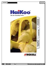 Предварительный просмотр 1 страницы Roxell HaiKoo Use And Assembly Manual