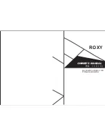 Roxy RX-1100 Owner'S Manual preview