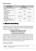 Preview for 3 page of Royal Catering RC-CU15 User Manual