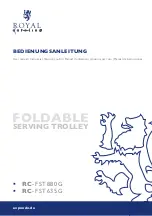 Preview for 1 page of Royal Catering RC-FST880G User Manual