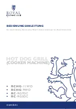 Предварительный просмотр 1 страницы Royal Catering RC-RG5DC User Manual