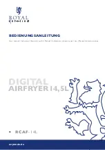 Предварительный просмотр 1 страницы Royal Catering RCAF-14L User Manual