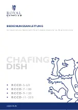 Royal Catering RCCD-5-60 User Manual preview