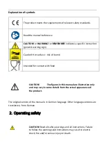 Preview for 22 page of Royal Catering RCCD-RT1 9L User Manual