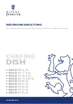 Preview for 1 page of Royal Catering RCCD-RT16 9L User Manual