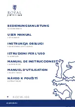 Royal Catering RCCW-100 User Manual preview