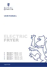 Preview for 1 page of Royal Catering RCEF 08EB-UK User Manual