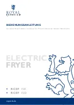 Royal Catering RCEF 15D User Manual preview