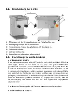 Предварительный просмотр 9 страницы Royal Catering RCFW-110D-PRO User Manual