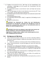 Предварительный просмотр 11 страницы Royal Catering RCFW-20-PRO User Manual