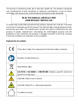 Preview for 19 page of Royal Catering RCFZ-105 User Manual