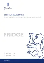 Royal Catering RCGK-35L User Manual preview