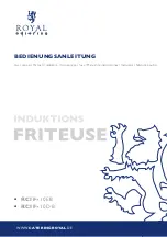 Preview for 1 page of Royal Catering RCIF-10DB User Manual