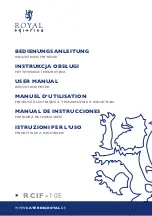 Preview for 1 page of Royal Catering RCIF-10E User Manual