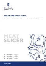 Preview for 1 page of Royal Catering RCMS-220MM User Manual