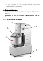 Предварительный просмотр 9 страницы Royal Catering RCPM-30,1BS User Manual