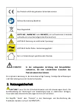 Предварительный просмотр 4 страницы Royal Catering RCST-9401 User Manual