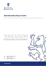 Предварительный просмотр 1 страницы Royal Catering RCVG-40 User Manual