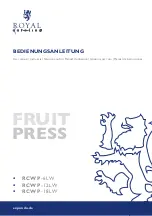 Royal Catering RCWP-12LW User Manual preview