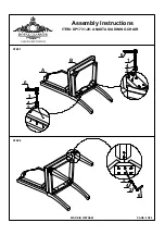 Preview for 2 page of Royal Classics ANASTASIA DP1731-20 Assembly Instructions