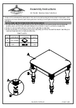 Preview for 3 page of Royal Classics Maximus B1754-090 Assembly Instructions