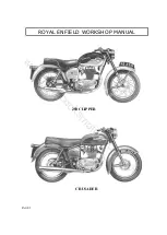 Preview for 2 page of Royal Enfield 250 CLIPPER Workshop Maintenance Manual