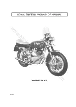 Preview for 6 page of Royal Enfield 250 CLIPPER Workshop Maintenance Manual