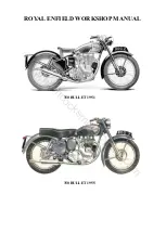 Предварительный просмотр 3 страницы Royal Enfield 350 BULLET 1949 Workshop Maintenance Manual