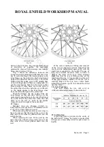 Предварительный просмотр 92 страницы Royal Enfield 350 BULLET 1949 Workshop Maintenance Manual