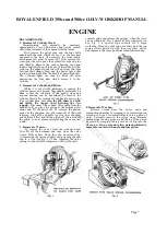 Preview for 7 page of Royal Enfield 350 Clipper Workshop Maintenance Manual