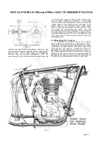 Preview for 11 page of Royal Enfield 350 Clipper Workshop Maintenance Manual